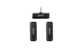 Boya By Wm3t2 2.4ghz Aux 3.5mm Wireless Microphone System (two Mic)